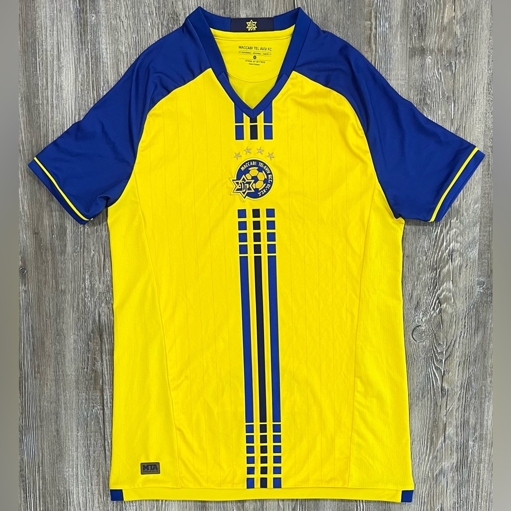 2017/2018 Maccabi Tel Aviv Home Jersey Men’s Size XS